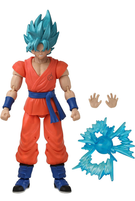 Goku ssj Blue Vs Golden Freezer Pack Figuras de Acción Dragon Ball Super Dragon Stars Bandai 17 Cm