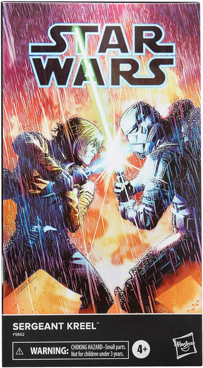Sargeant Kreel Stormtrooper Figura De Acción Star Wars The Black Series Hasbro 16 Cm