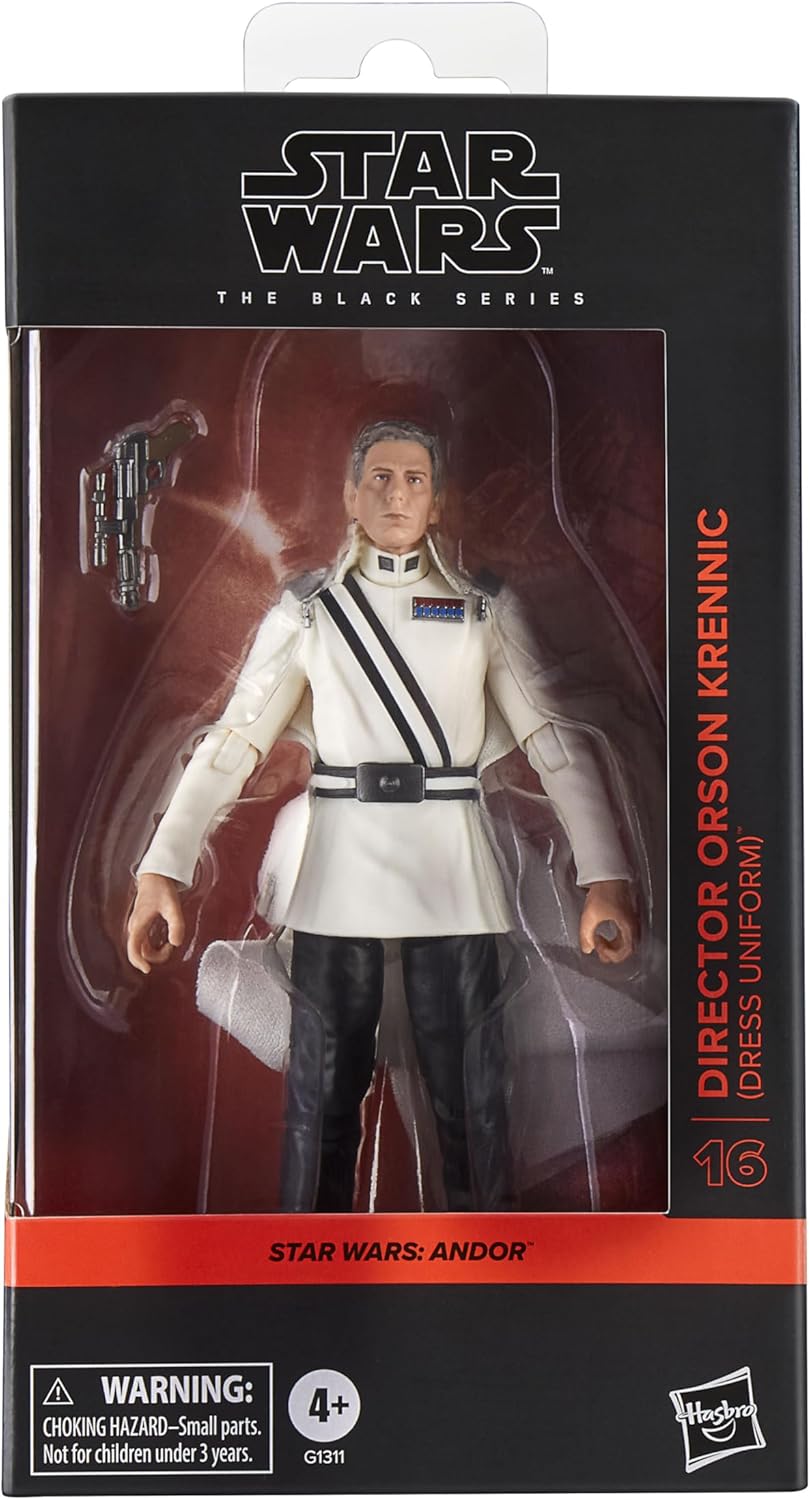 Director Orson Krennic Figura De Acción Andor Star Wars Black Series 16cm