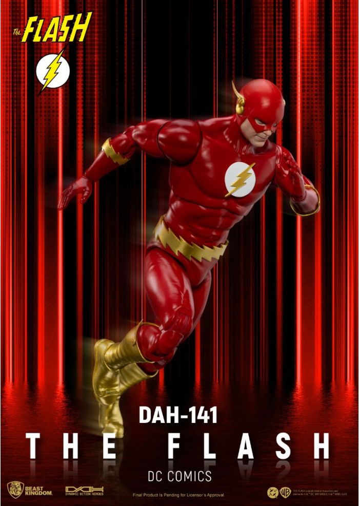 Flash DAH-141 Figura de Accion DC Comics Beast Kingdom 21 cm