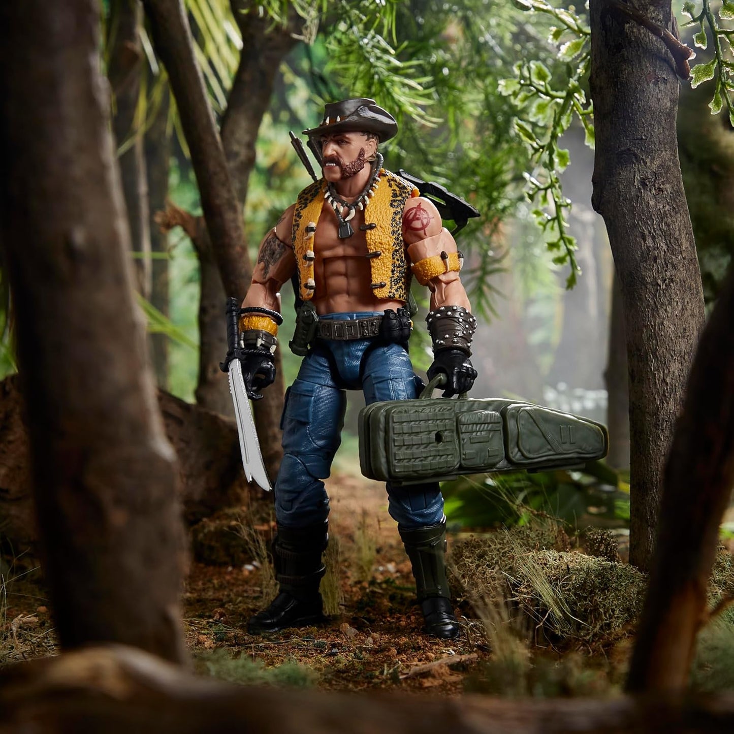 Dreadnok Gnawgahyde, Porkbelly & Yobbo Pack Figura de Accion Cobra Gi Joe 125 Classified Series 17 cm