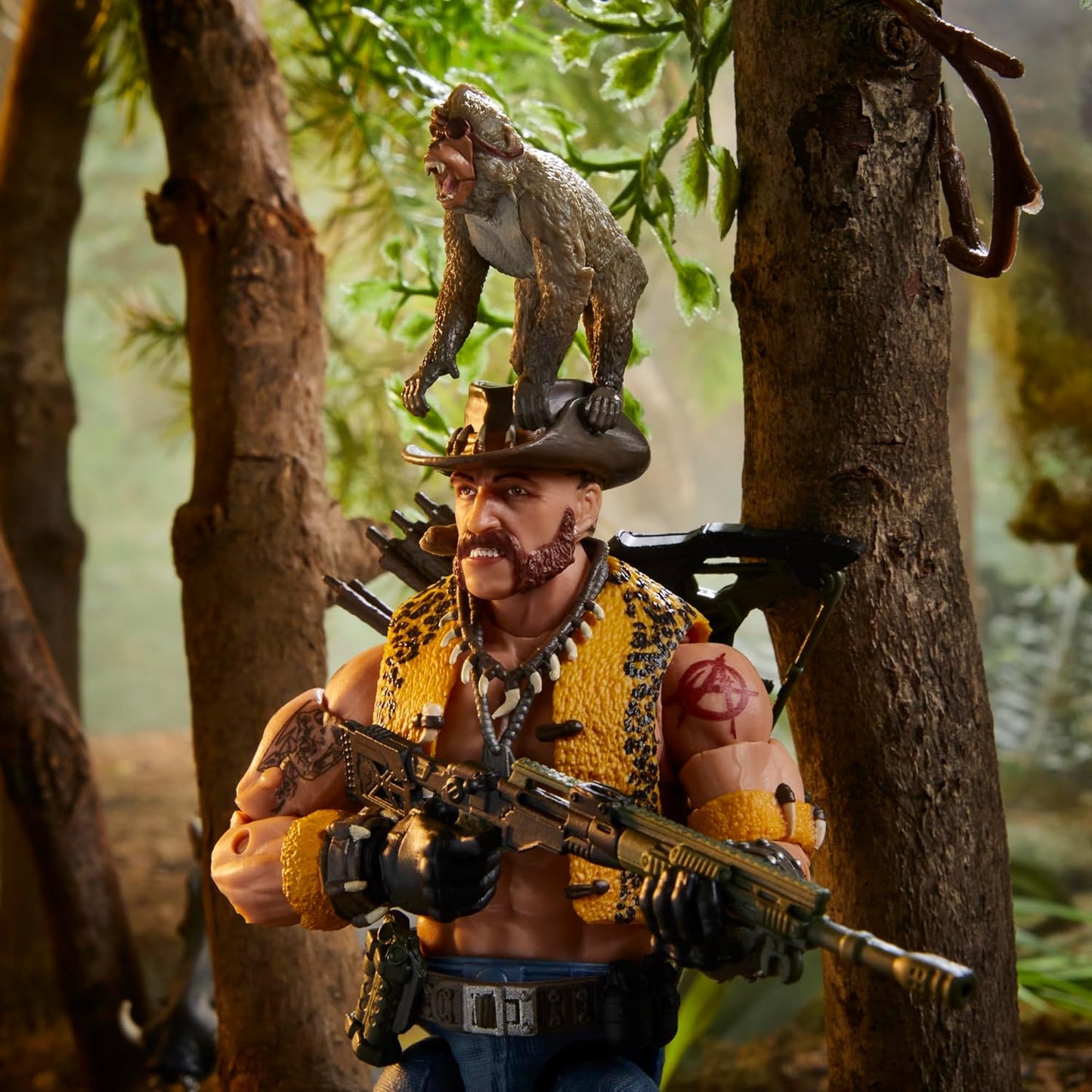 Dreadnok Gnawgahyde, Porkbelly & Yobbo Pack Figura de Accion Cobra Gi Joe 125 Classified Series 17 cm