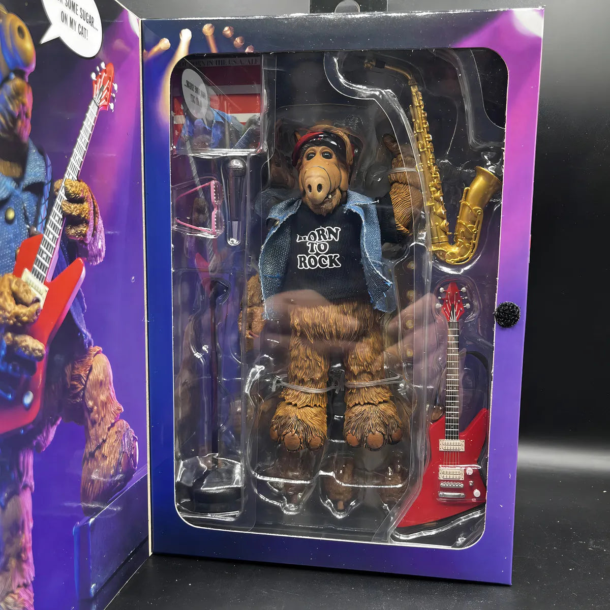 Alf Figura De Acción Alf Born To Rock Neca Ultimate 15 Cm