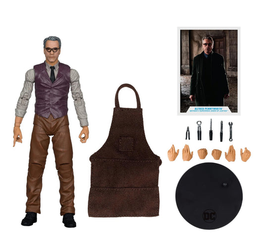 Alfred Pennyworth Figura de Acción Batman V Superman DC Multiverse Mcfarlane 18 cm