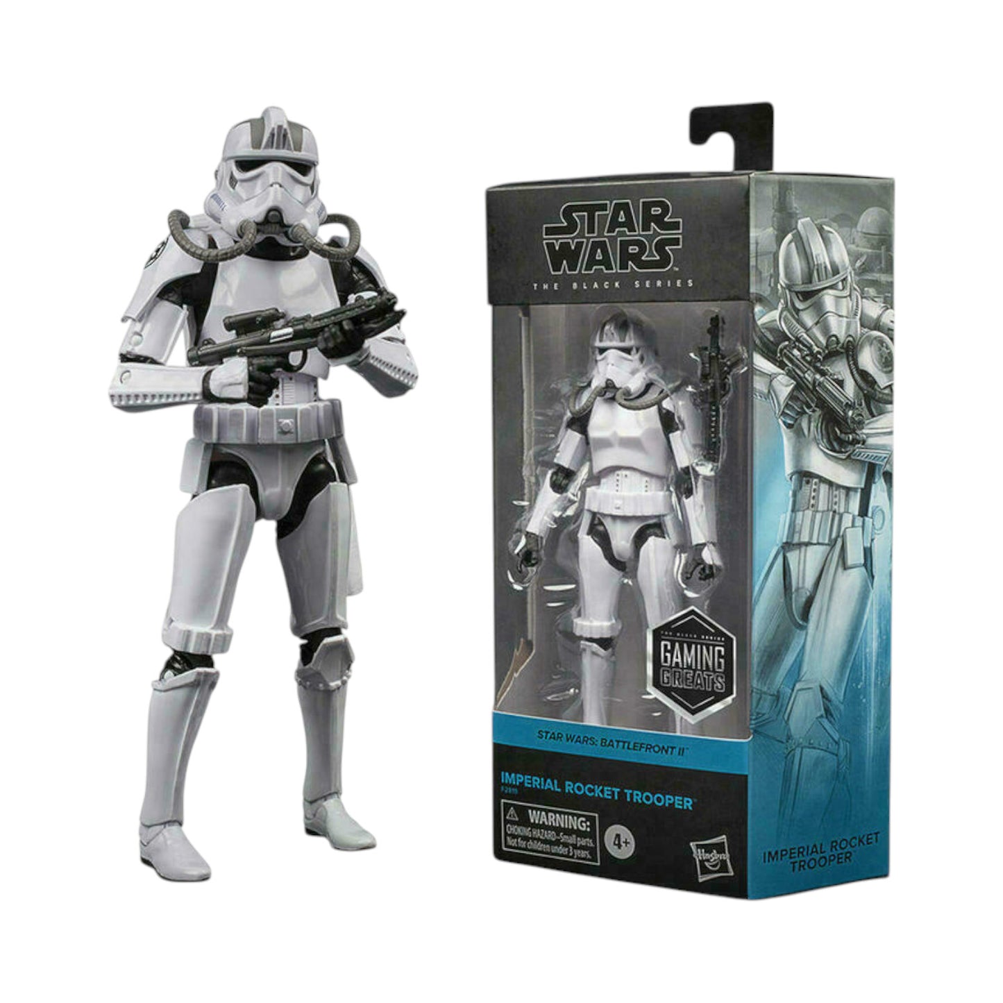 Imperial Rocket Stormtrooper Figura de Accion Battlefront Star Wars Black Series 16 Cm