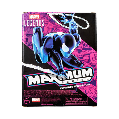 Symbiote Spiderman Figura de Acción Maximum Series Marvel Legends 16 Cm