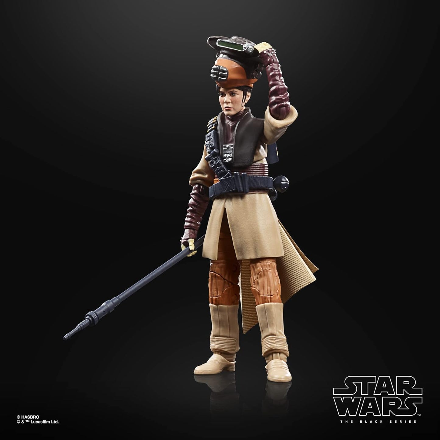 Princess Leia Organa Boushh Figura De Acción Star Wars Black Series Archive Hasbro 16 Cm