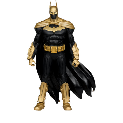Batman Knightmare Edition Gold Label Figura de Acción Batman Arkham City Dc Mcfarlane Toys 18 Cm
