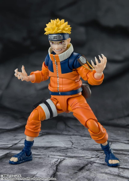 Naruto Uzumaki The No. 1 Most Unpredictable Ninja Figura de Acción Sh Figuarts Bandai 15 Cm