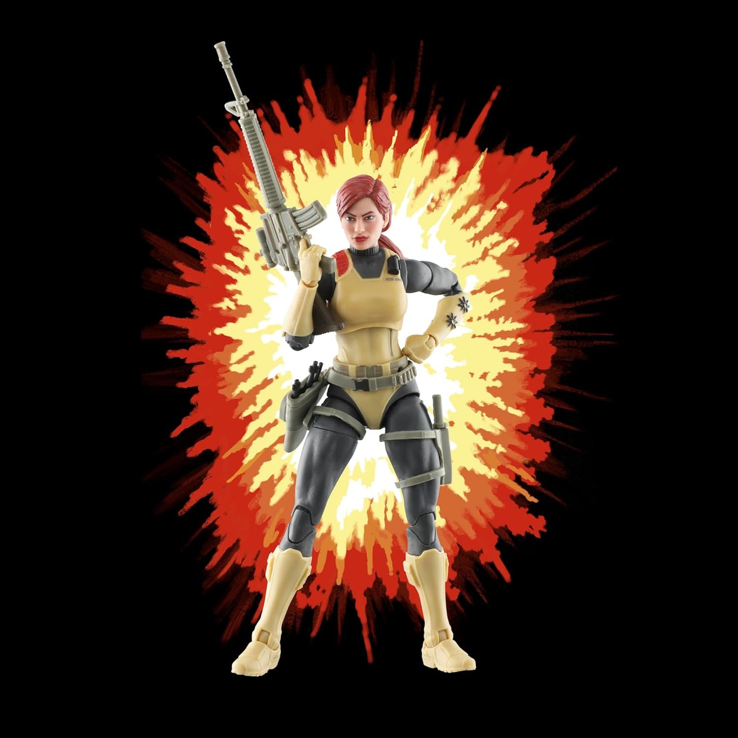 Scarlett Soldier Figura De Acción GI Joe Classified Hasbro 15 cm