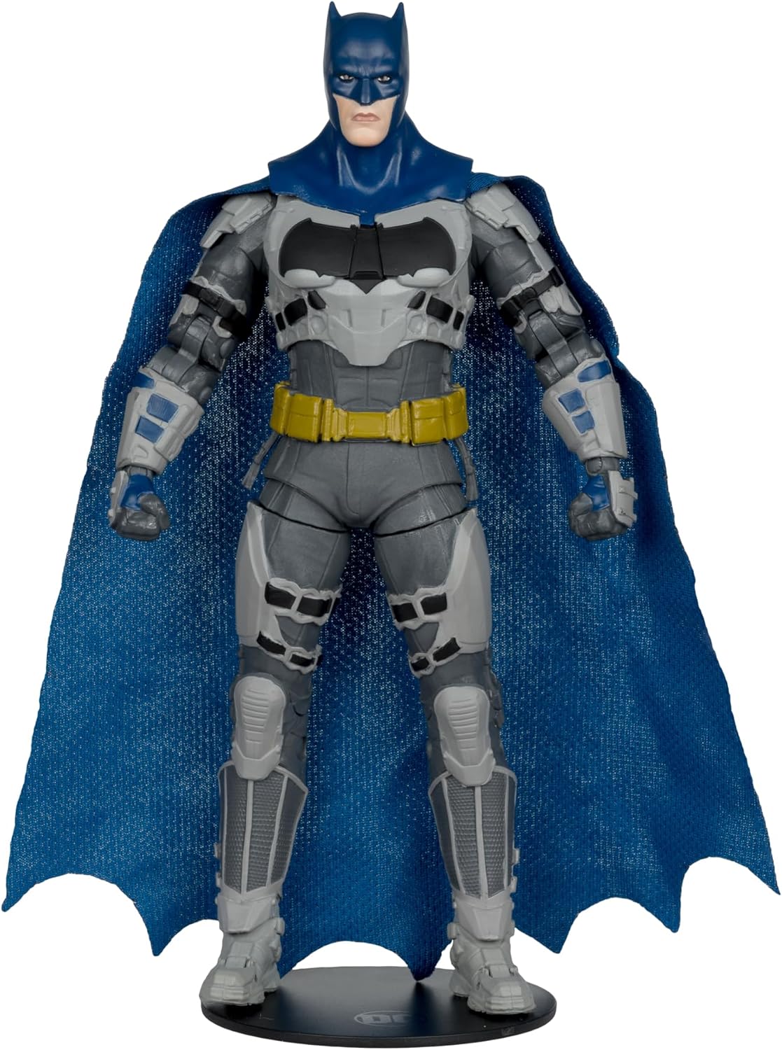Batman Batfleck Blue/Grey Figura De Acción The Flash Movie Justice League Dc Mcfarlane Toys 18 Cm