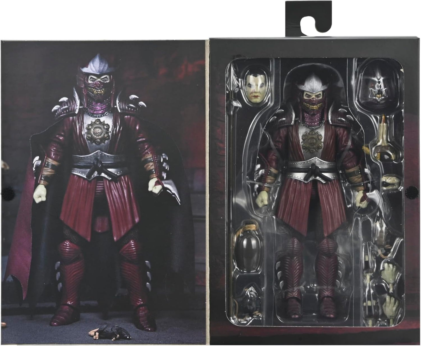 Shredder As Drácula Figura De Acción Teenage Mutant Ninja Turtles Universal Monsters Neca Ultimate Toys 18 Cm