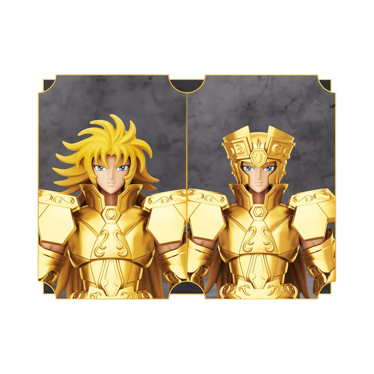 Gemini Saga Figura de Accion Saint Seiya Blokees Champion Class 15 Cm