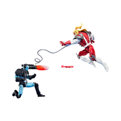 War Machine Vs Omega Red Pack Figuras Gamerverse Marvel Legends 16cm