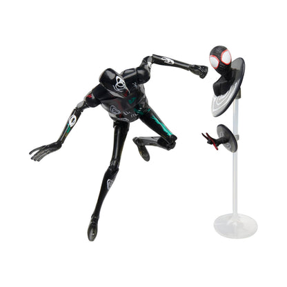 The Spot Black Figura de Acción Spiderman Across The Spider Verse Marvel Legends Hasbro 17 Cm