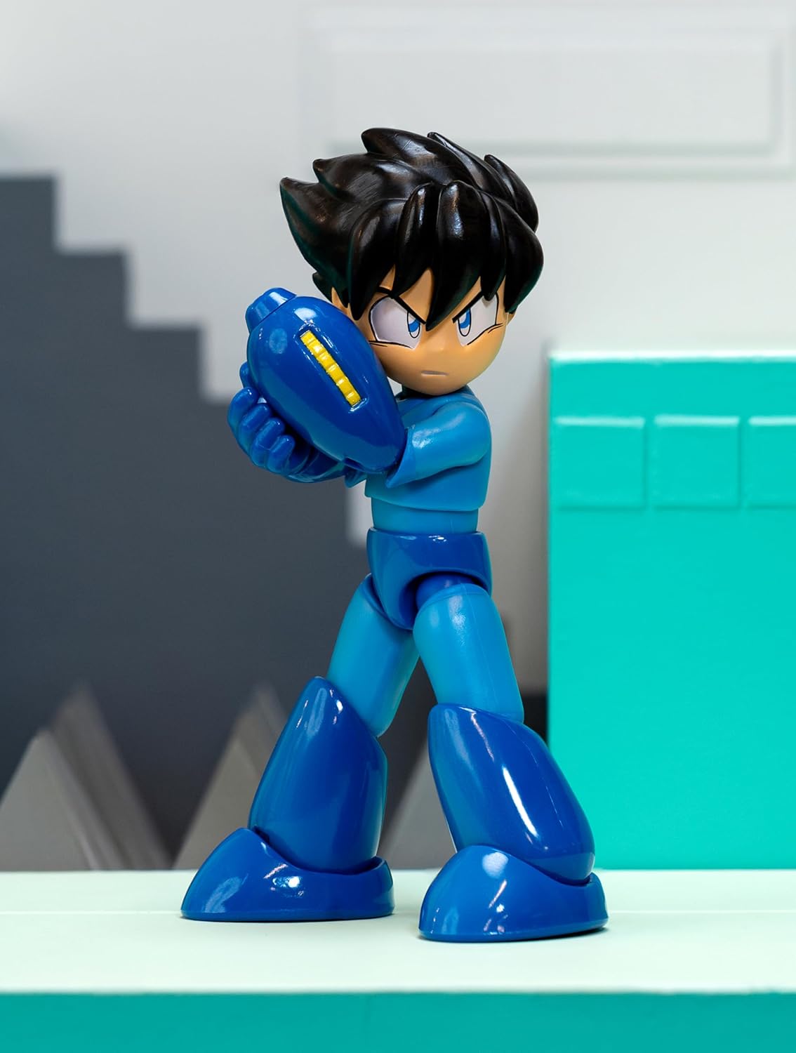 Mega Man & Neo Metal Figura De Acción Wave 3 Capcom Gamer Jada Toys 11 Cm