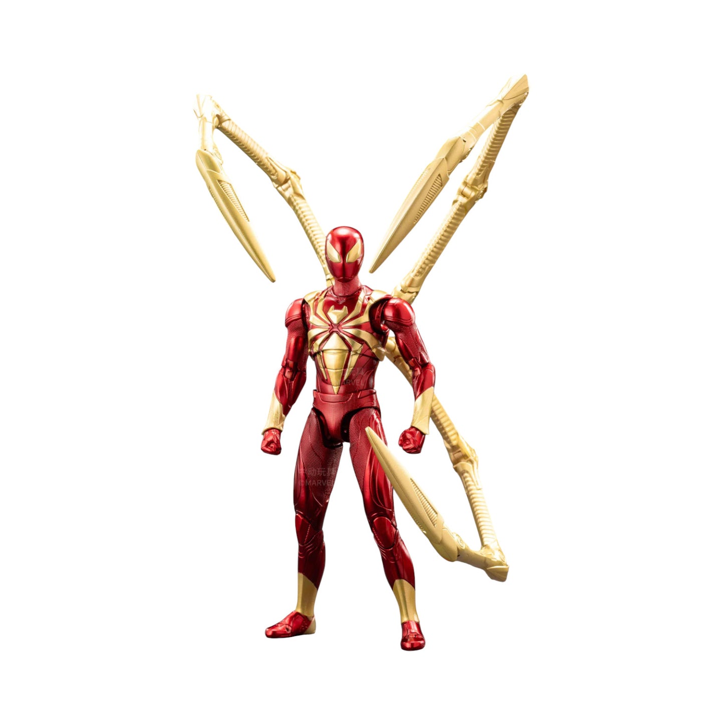 Iron Spider Armor Spiderman Figura de Acción Spiderman Avengers Deluxe ZD Toys 18 cm