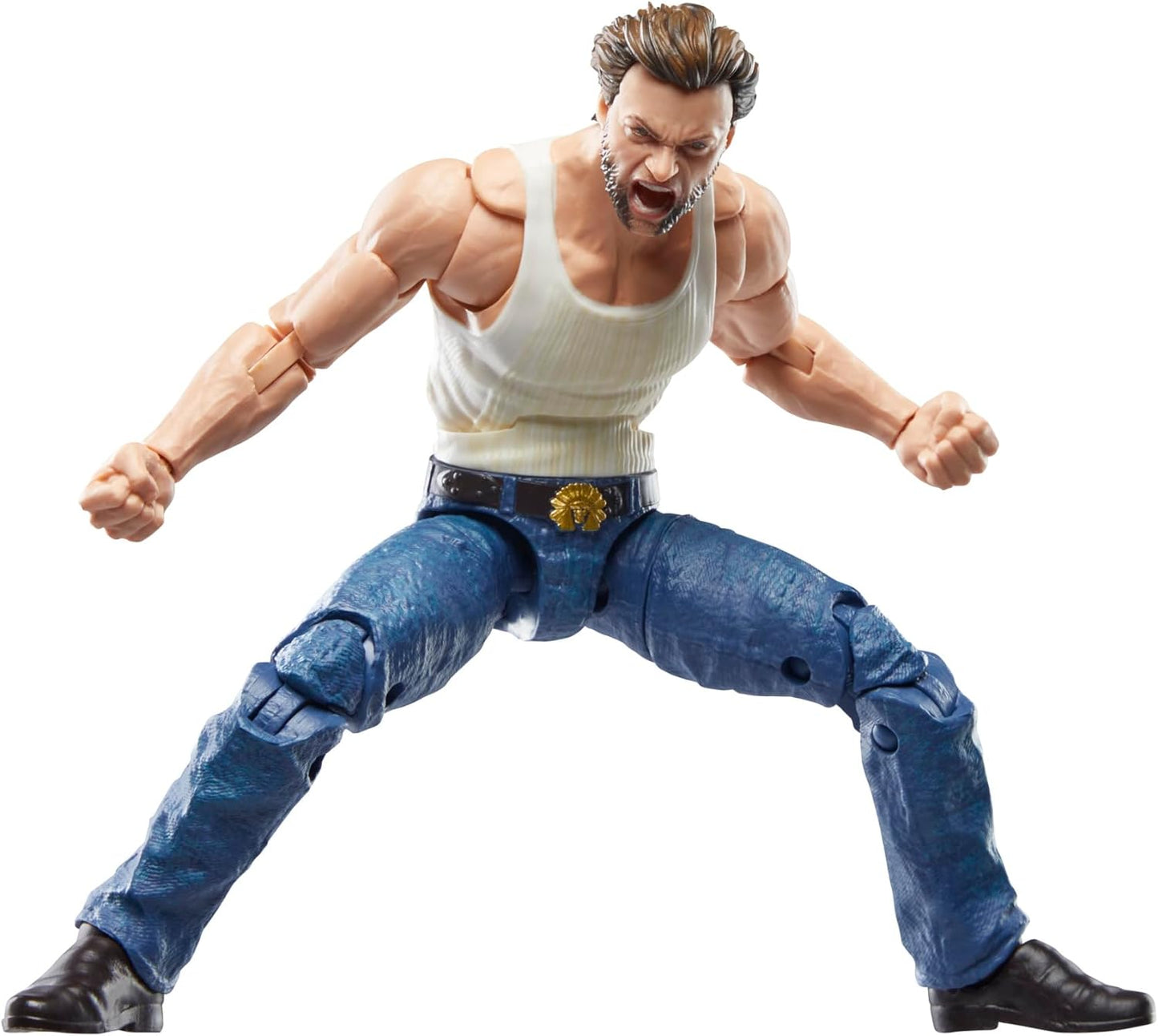 Logan Wolverine Figura de Acción Deadpool Legacy UCM Marvel Legends Hasbro 16 Cm