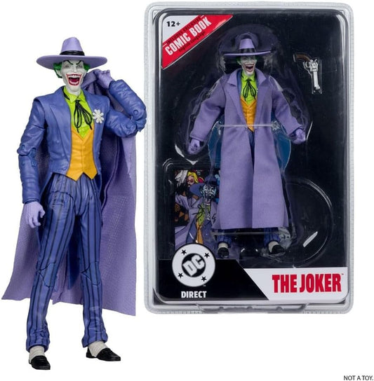 The Joker Figura De Acción Crisis On Infinite Earths DC Multiverse Mcfarlane Toys 18 Cm