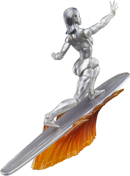 Silver Surfer Figura De Acción Fantastic 4 First Steps Marvel Legends Hasbro 16 Cm