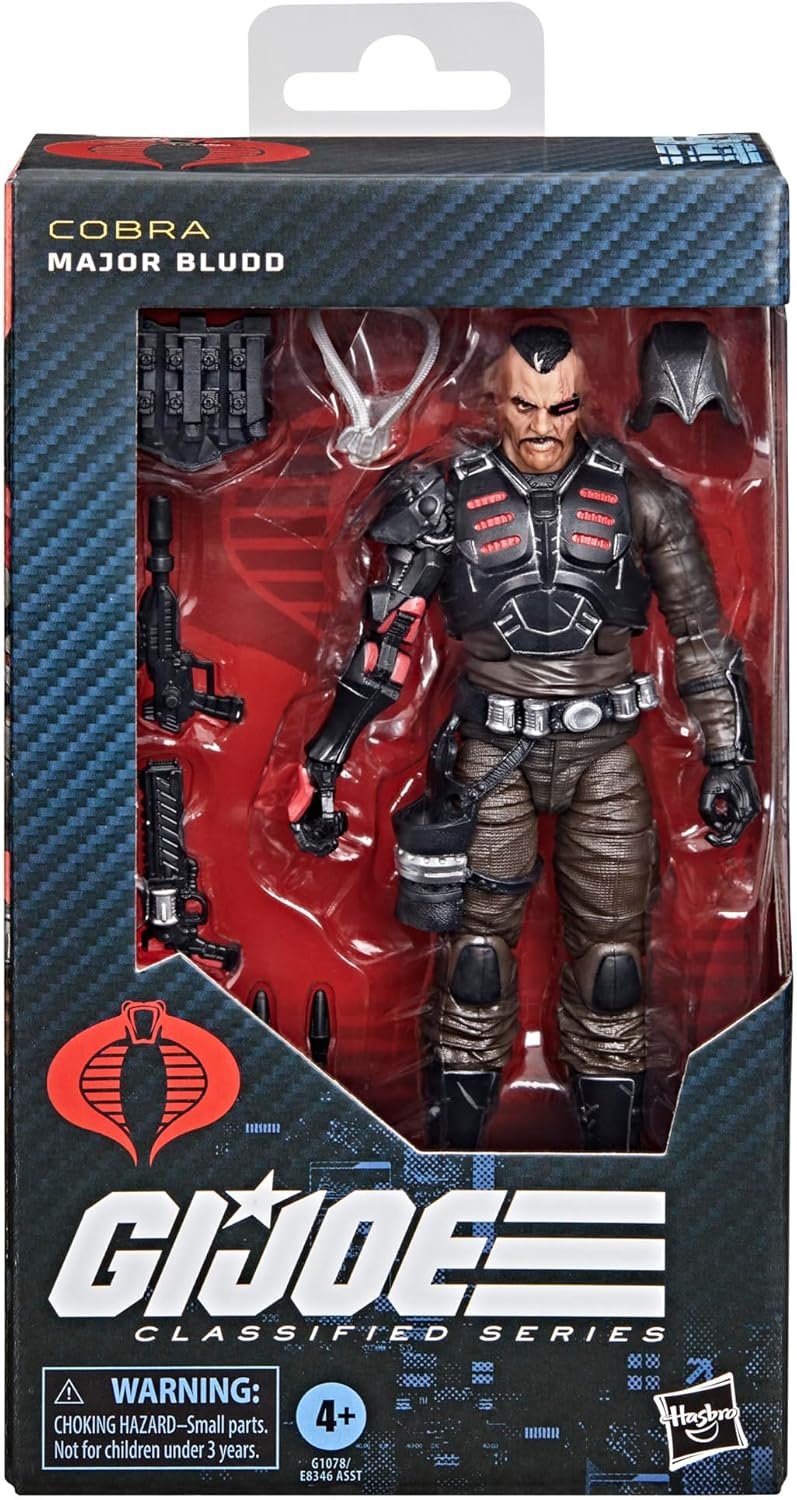 Major Bludd Figura de Accion Gi Joe Classified Series 166 Hasbro 16 Cm