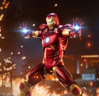 Iron Man Mark 09 Figura de Accion Avengers Iron Man 3 Zd Toys 18cm