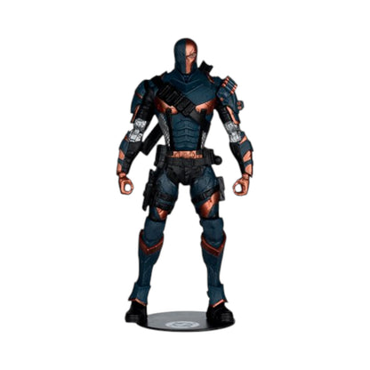 Deathstroke Figura De Acción Batman Arkham Origins Dc Multiverse Mcfarlane Toys 18 cm