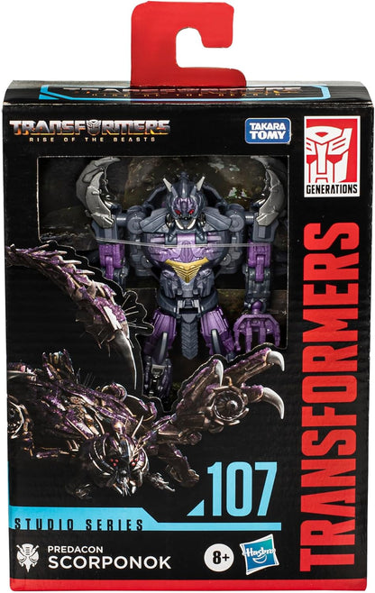 Scorponok 107 Figura de Acción Transformers Rise of the Beasts Toy Studio Series 107 Hasbro 14 Cm