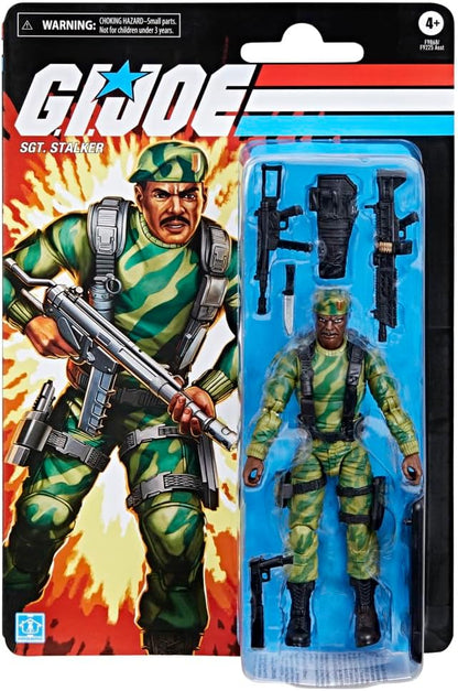 Sgt Stalker Soldier Figura De Acción GI Joe Classified Hasbro 16 cm