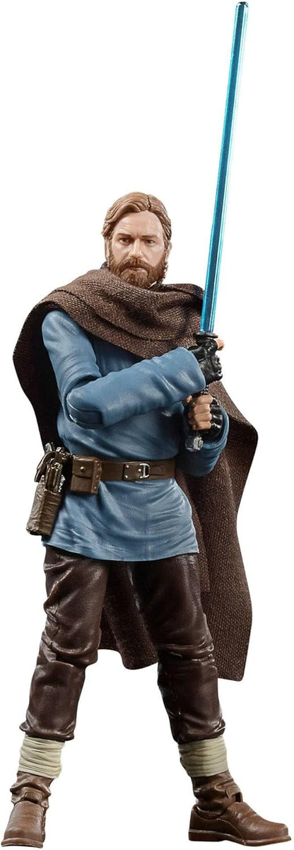 Obi Wan Kenobi Tibidon Station Figura De Acción Star Wars The Black Series Hasbro 16 Cm