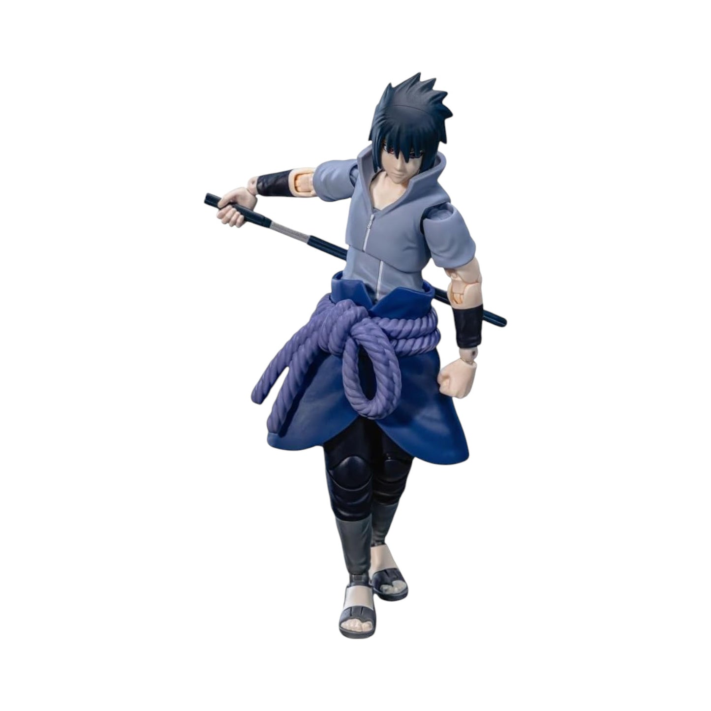 Sasuke Uchiha Figura de Accion Naruto Blokees Champion Class 15 Cm