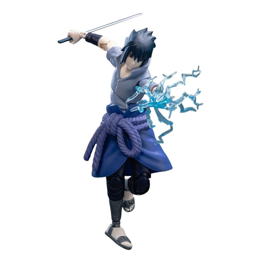 Sasuke Uchiha Figura de Accion Naruto Blokees Champion Class 15 Cm