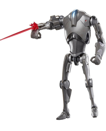 Super Battle Droid Figura De Acción Star Wars Attack Of The Clones Black Series Hasbro 17 cm