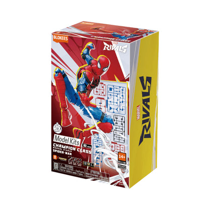 Spiderman Figura de Accion Marvel Rivals Blokees Champion Class 15 Cm