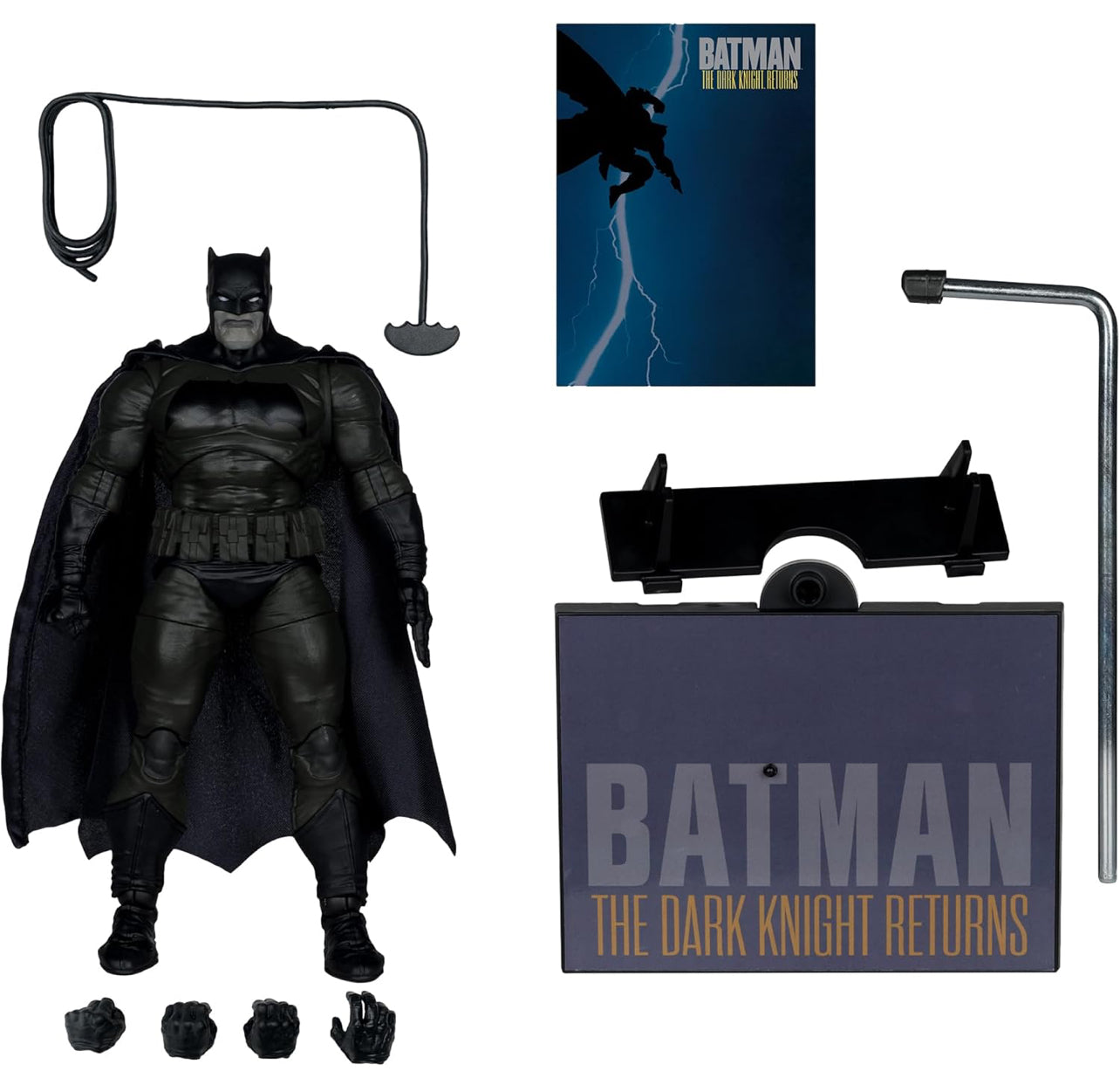 Batman Figura De Acción Dark Knight Returns DC Mcfarlane Cover Recreations 18cm