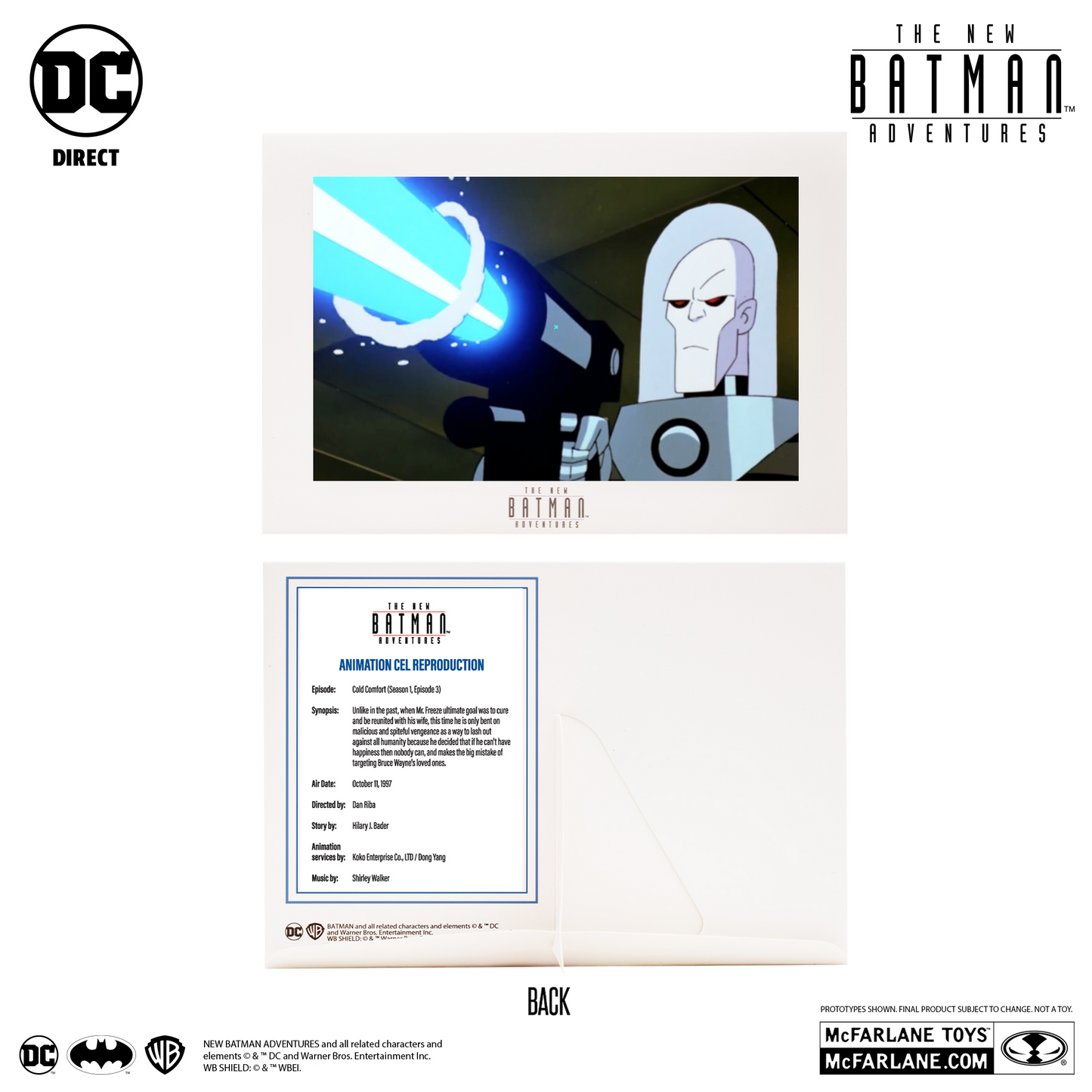 Mr Freeze Figura de Acción The New Batman Adventures DC Direct Mcfarlane 17cm