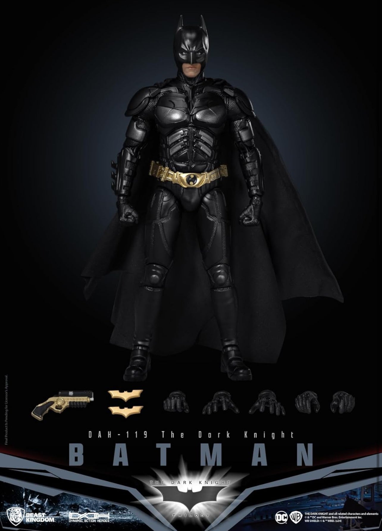 Batman Figura De Acción Batman The Dark Knight DC Beast Kingdom 21cm