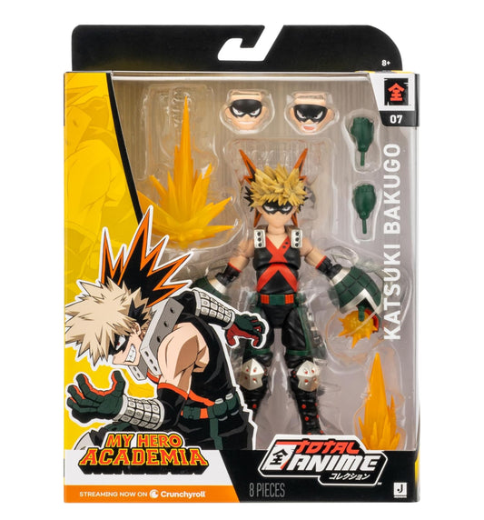 Katsuki Bakugo Figura de Acción My Hero Academia Total Anime Jazwares 15cm