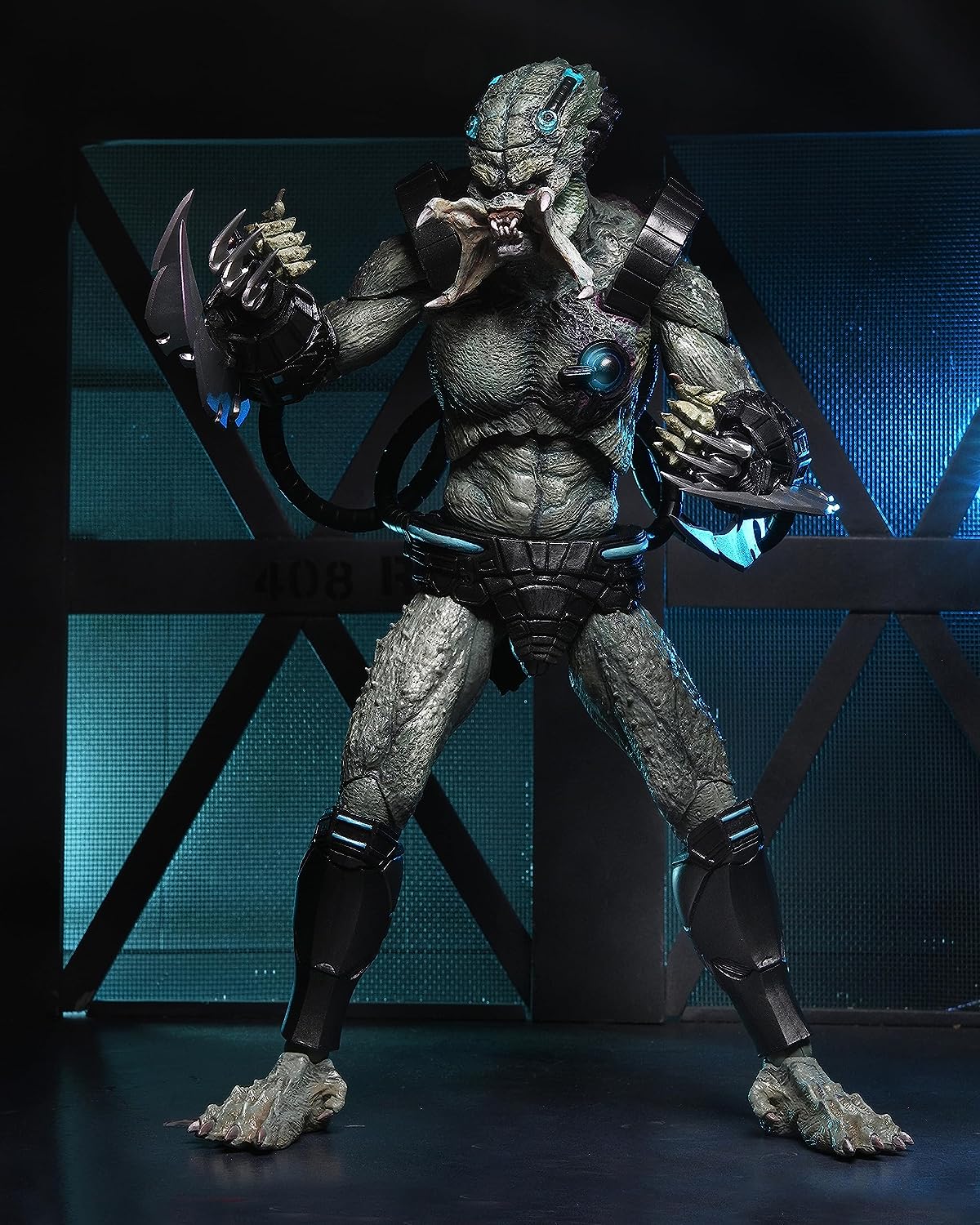 Predator Deluxe Stone Heart Concrete Jungle Figura De Acción Predator Concrete Jungle Neca Ultimate 24cm
