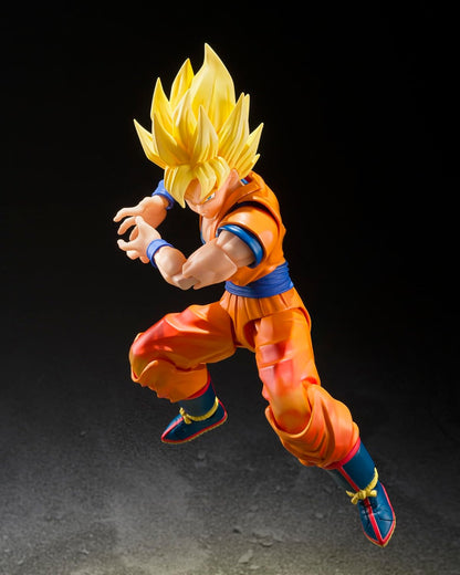 Son Goku Super Saiyan The Games Begin Figura De Acción Dragon Ball Z Sh Figuarts Bandai 16 Cm
