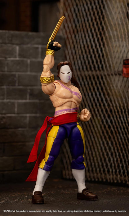 Vega Figura de Accion Street Fighter 2 Jada Toys 16 Cm
