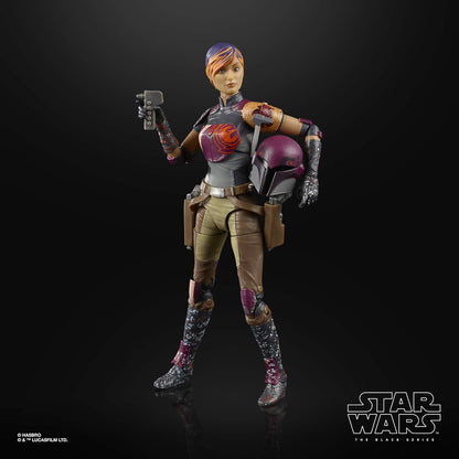 Sabine Wren Figura De Acción Star Wars Rebels The Black Series Hasbro 16 Cm
