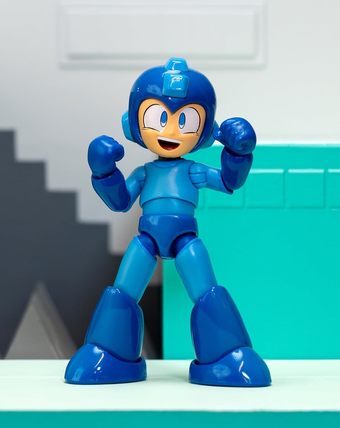 Mega Man & Neo Metal Figura De Acción Wave 3 Capcom Gamer Jada Toys 11 Cm