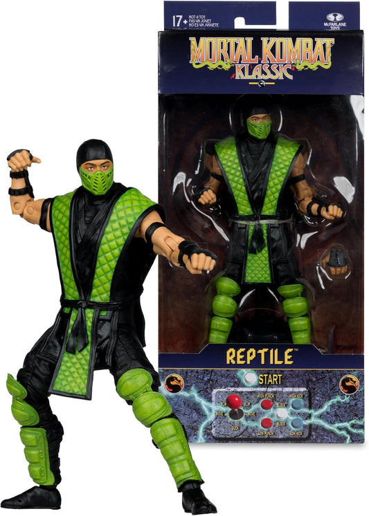 Reptile Figura de Accion Mortal Kombat Klassic Mcfarlane Toys 17cm