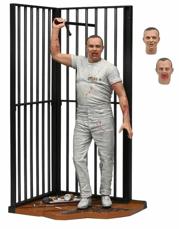 Hannibal Lecter Prison Escape Figura De Acción The Silence of The Lambs Neca Ultimate 18 Cm