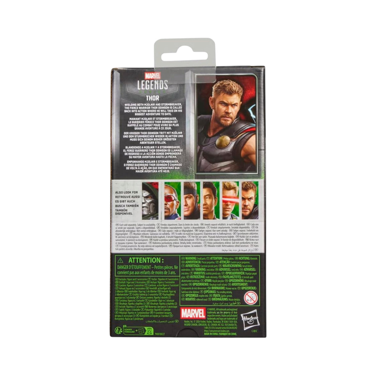 Thor Figura De Acción Avengers Doomsday Marvel Legends Hasbro 16 Cm