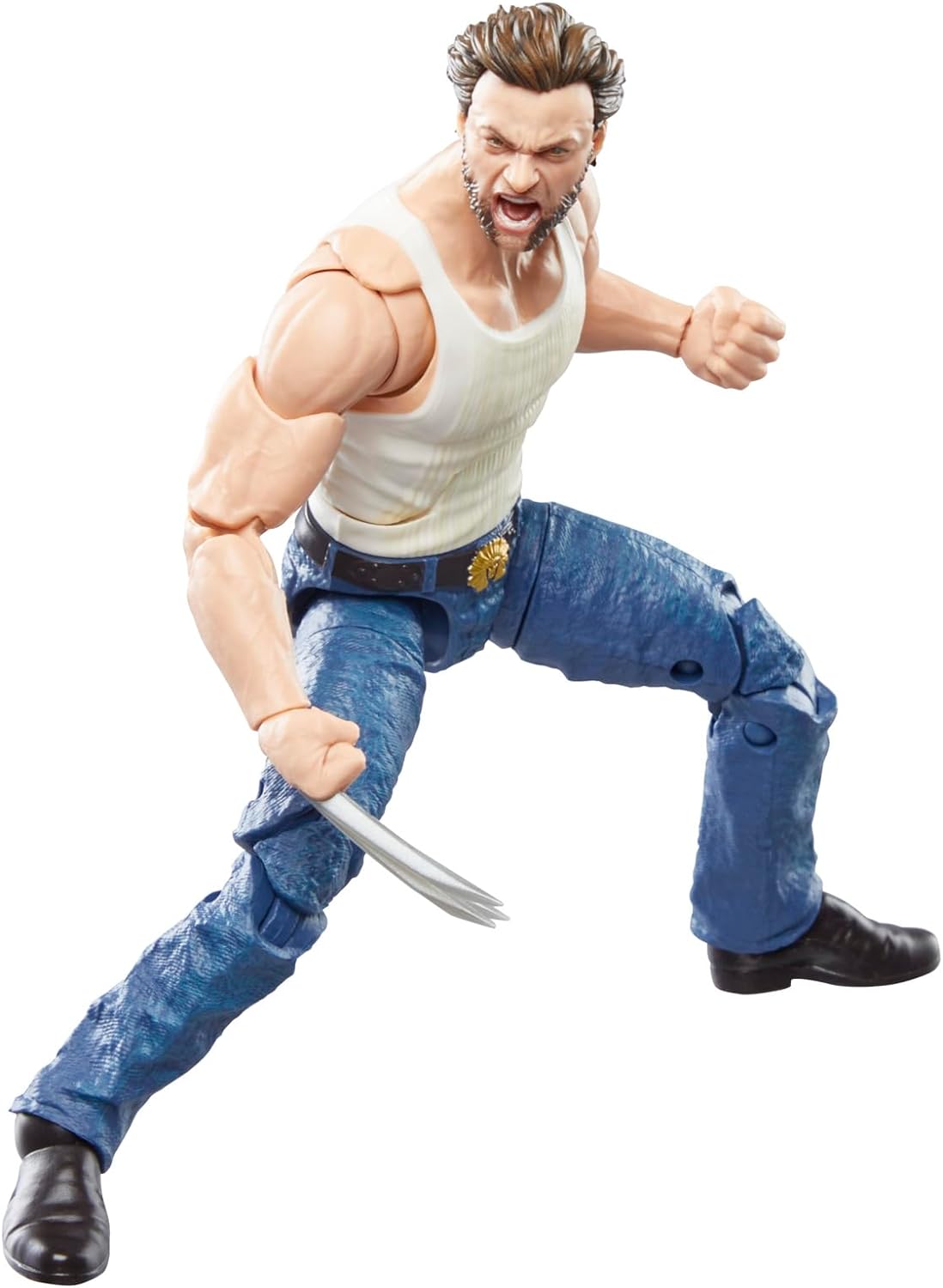 Logan Wolverine Figura de Acción Deadpool Legacy UCM Marvel Legends Hasbro 16 Cm
