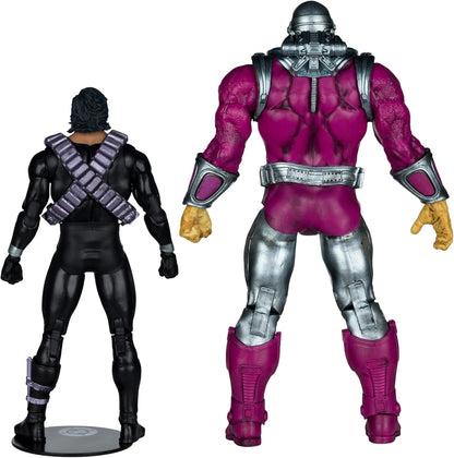 Superman Vs Mongul Pack Figura de Acción Return Of Superman Dc Multiverse Megafig Mcfarlane Toys 23 Cm