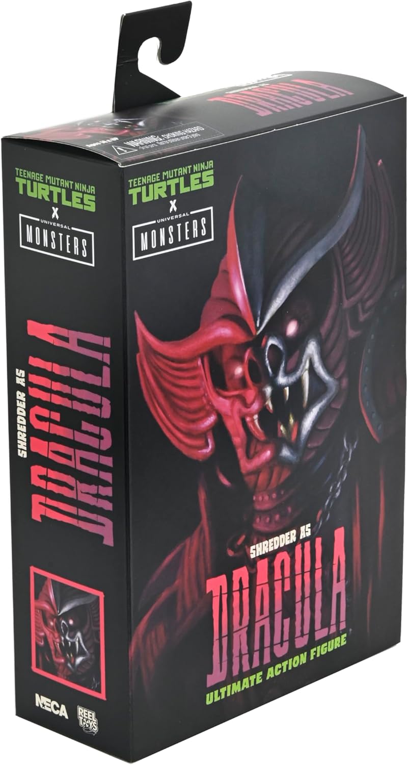 Shredder As Drácula Figura De Acción Teenage Mutant Ninja Turtles Universal Monsters Neca Ultimate Toys 18 Cm