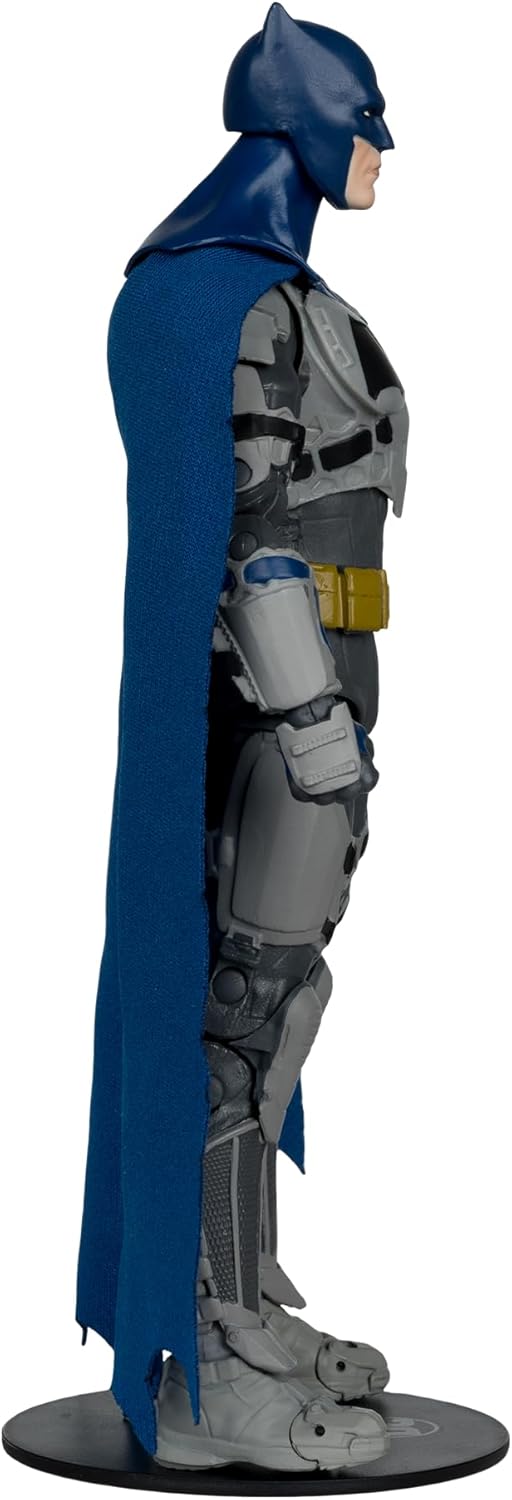 Batman Batfleck Blue/Grey Figura De Acción The Flash Movie Justice League Dc Mcfarlane Toys 18 Cm